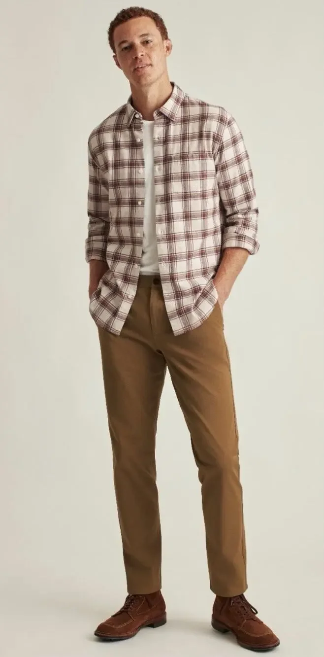 Bonobos The Chino 2.0 Stretch Washed Athletic Fit 36(38)X30(28) Nuthatch Gold